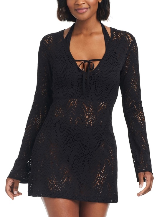 Bar Iii Other - Bar Iii Womens Longline Halter Bra Bikini Top High Waist Bottoms